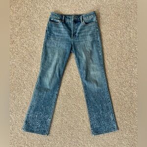 Talbots Jeweled Barely Boot Jeans